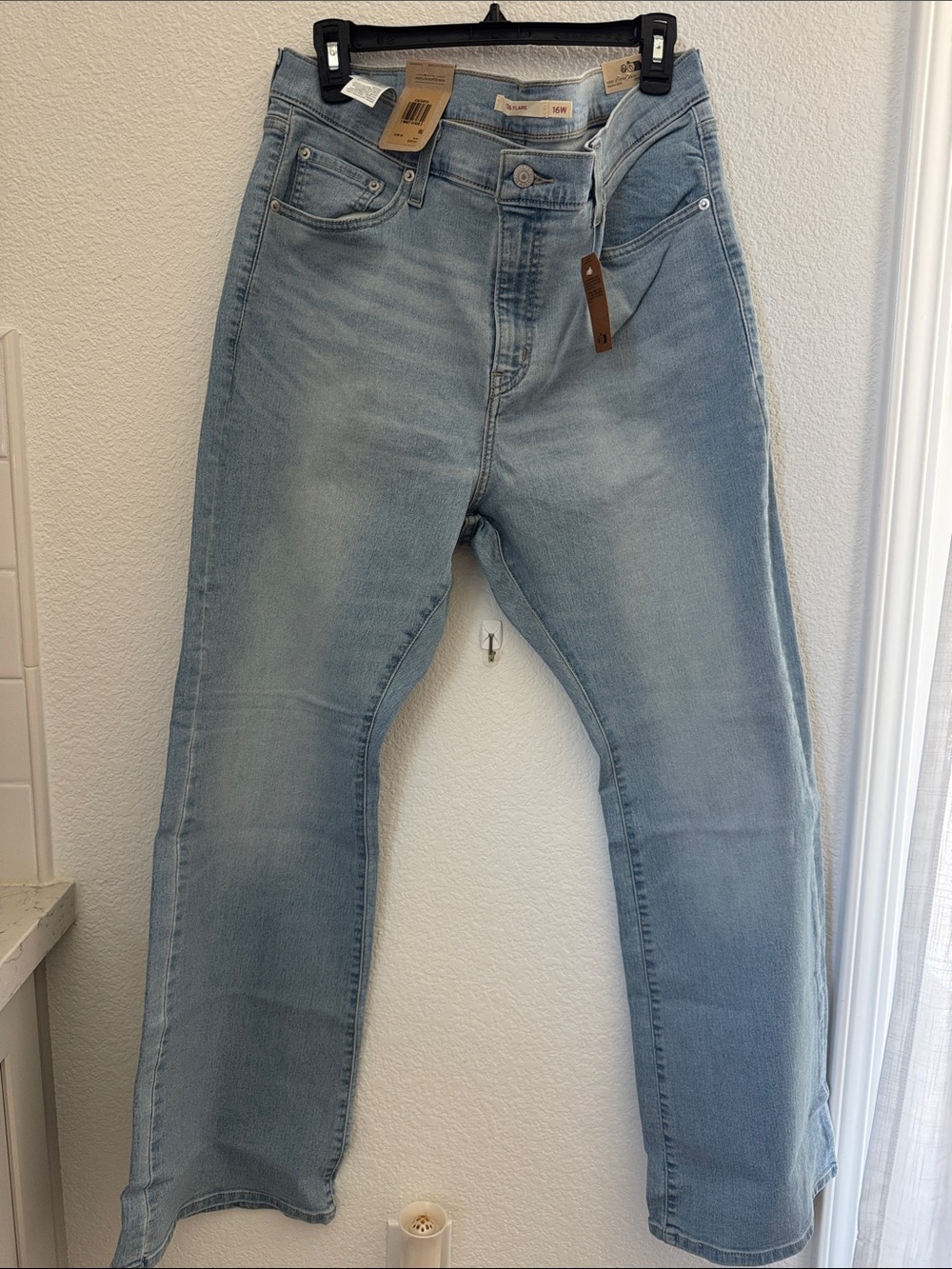 Levi's Light Blue Flare Jeans